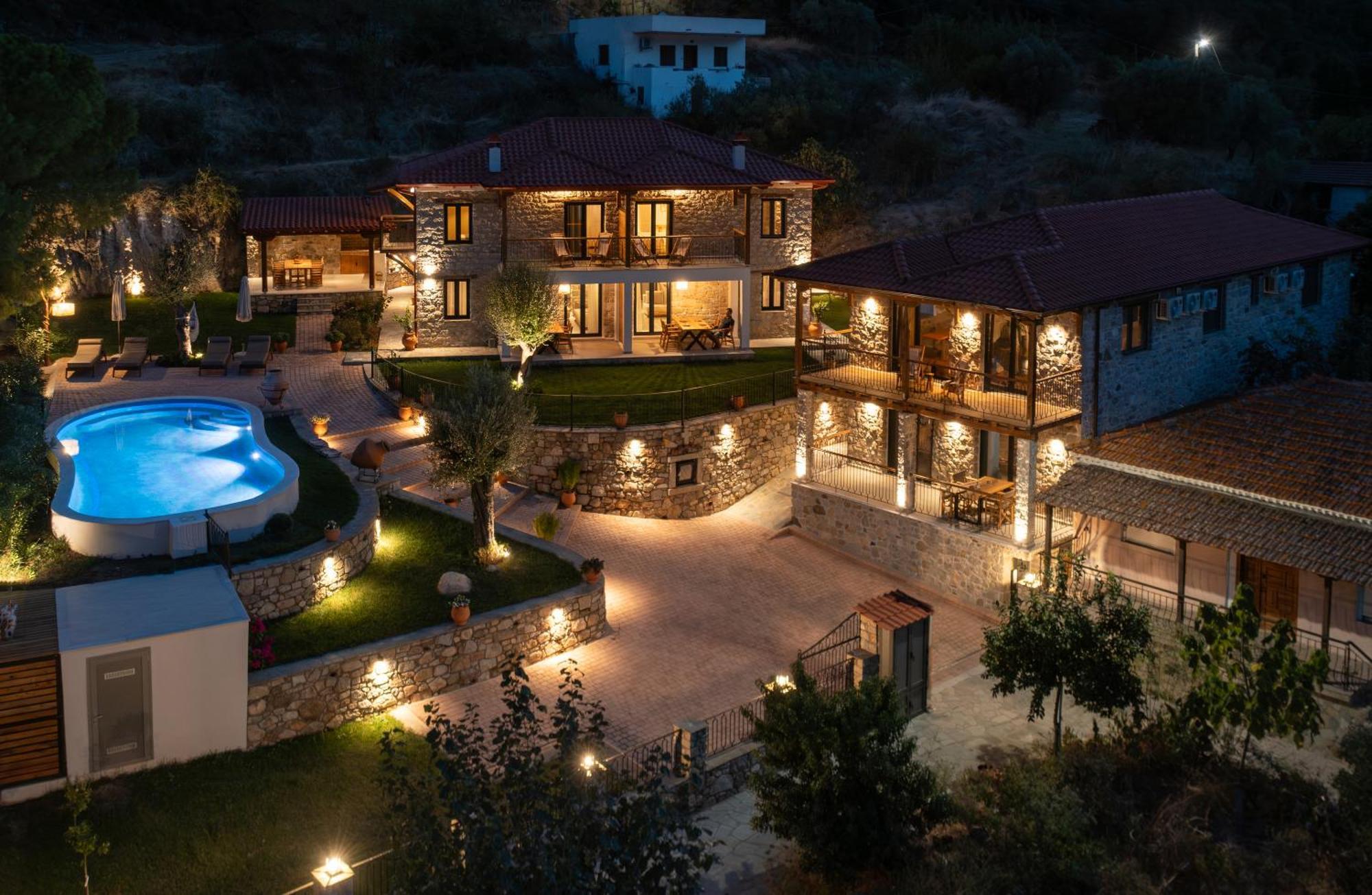Lithos Villas Apollon Sykia Chalkidikis Ngoại thất bức ảnh